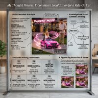 Kinder-Elektroauto, mit LED-Scheinwerfern, Sicherheitsgurt, Hupe, Musik, 3 bis 5 km/h, Rosa, 107 x 62,5 x 44cm