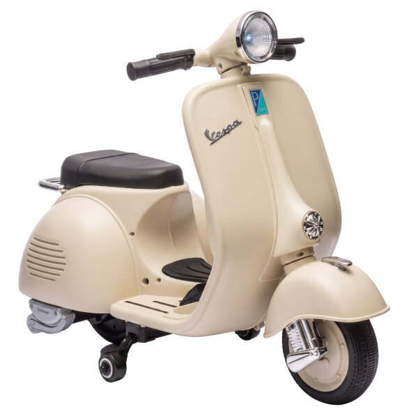 Elektro Motorrad Kinder 6 V Elektromotorrad mit Stützrädern, Lithium-Akku, Softstart, Musik, USB Scheinwerfer Hupe