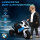 Elektro Motorrad Kinder BMW S1000RR 6V Elektromotorrad mit Scheinwerfer Musik 2,5 km/h für Kinder 18-36 Monaten Blau