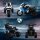 Elektro Motorrad Kinder BMW S1000RR 6V Elektromotorrad mit Scheinwerfer Musik 2,5 km/h für Kinder 18-36 Monaten Blau