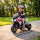 Elektro-Kindermotorrad, Lichter & Geräusche, 3 km/h, wiederaufladbar, Kunststoff & Metall, Rosa/Weiß