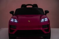 Kinderfahrzeug Porsche Macan - pink