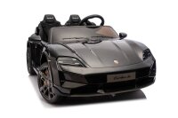 Kinderfahrzeug Porsche Taycan Turbo S - schwarz