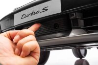 Kinderfahrzeug Porsche Taycan Turbo S - schwarz
