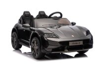 Kinderfahrzeug Porsche Taycan Turbo S - schwarz