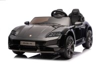 Kinderfahrzeug Porsche Taycan Turbo S - schwarz