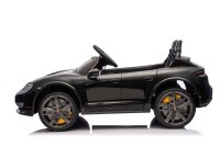 Kinderfahrzeug Porsche Taycan Turbo S - schwarz