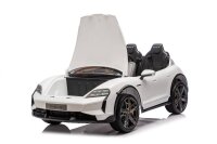 Kinderfahrzeug Porsche Taycan Turbo S - weiß