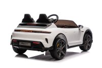 Kinderfahrzeug Porsche Taycan Turbo S - weiß
