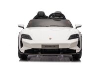 Kinderfahrzeug Porsche Taycan Turbo S - weiß