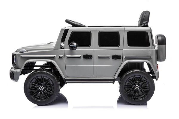 Kinderfahrzeug Mercedes AMG G580 - silber