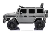 Kinderfahrzeug Mercedes AMG G580 - silber