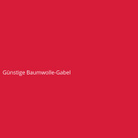 Günstige Baumwolle-Gabel